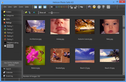 โปรแกรมซ่อนรูปภาพ Helicon Photo Safe 