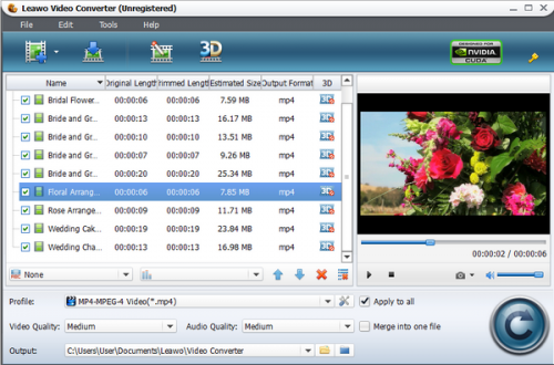 ดาวน์โหลดโปรแกรม Leawo Video Converter