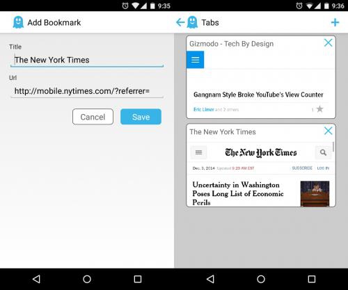 App เปิดเว็บ เว็บเบราว์เซอร์ Ghostery Privacy Browser
