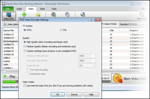 โปรแกรมไรท์แผ่น Express Burn Disc Burning โปรแกรมไรท์แผ่น Express Burn Disc Burning