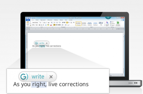 โปรแกรมฝึกภาษาอังกฤษ Ginger