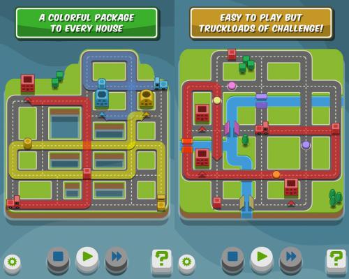 เกมส์ขับรถส่งสี RGB Express