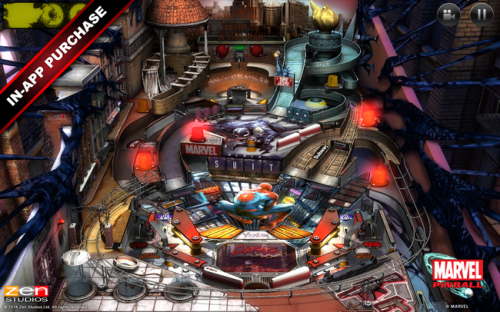 เกมส์ Marvel Pinball เกมส์ Marvel Pinball