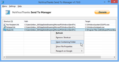 ดาวน์โหลดโปรแกรม Send To Manager