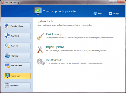 โปรแกรมป้องกันไวรัส Flash Drive