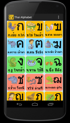 ฝึกอ่าน ก ไก่ ฮ นกฮูก สระ วรรณยุต์ ตัวเลข (Thai Alphabet) : 