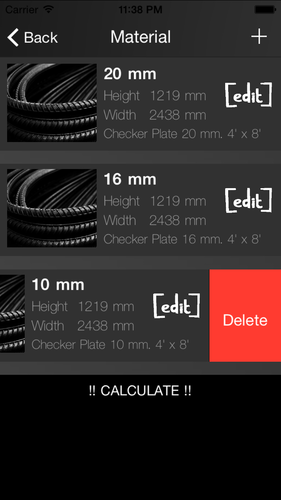 App คำนวณการตัดท่อ Cutting Pattern 2D