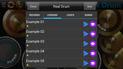 Real Drum (App เครื่องดนตรี กลองชุดเสียงแน่น ฟรี) : 