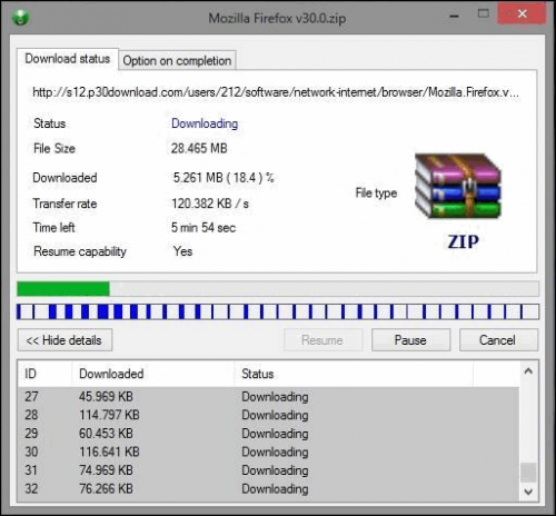 ดาวน์โหลดโปรแกรม Download Manager