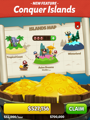 Pirate Kings (App เกมส์ล่าสมบัติ ราชาโจรสลัด) : Pirate Kings (App เกมส์ล่าสมบัติ ราชาโจรสลัด) :