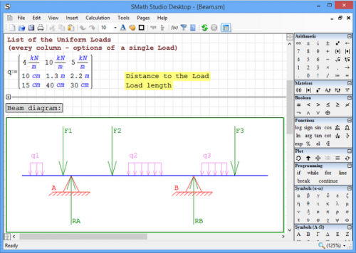 โปรแกรมคิดเลข คำนวณคณิตศาสตร์ SMath Studio โปรแกรมคิดเลข คำนวณคณิตศาสตร์ SMath Studio