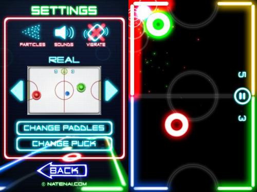 เกมส์โต๊ะฮอกกี้ Glow Hockey 2 เกมส์โต๊ะฮอกกี้ Glow Hockey 2