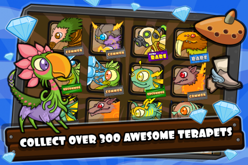 App เกมส์สำรวจมอนสเตอร์