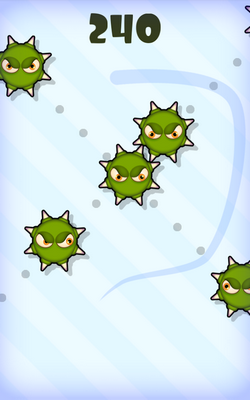 Mmm Fingers (App เกมส์ลากนิ้วหลบสิ่งกีดขวาง ฟรี) : 