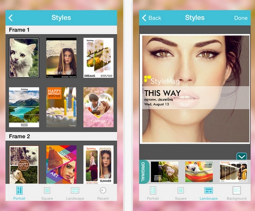 App แต่งรูปสไตล์แมกกาซีน StyleMag