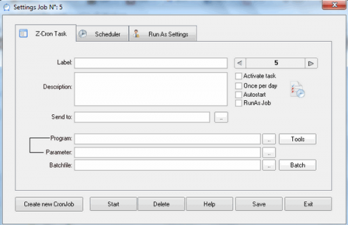 โปรแกรมสั่งเปิดโปรแกรมอัตโนมัติบนเครื่องคอมพิวเตอร์ Z-Cron โปรแกรมสั่งเปิดโปรแกรมอัตโนมัติบนเครื่องคอมพิวเตอร์ Z-Cron