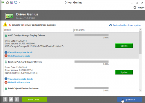 โปรแกรมหาไดร์เวอร์ Driver Genius Professional โปรแกรมหาไดร์เวอร์ Driver Genius Professional