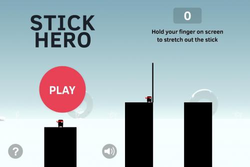 เกมส์ฮีโร่ไม้ Stick Hero