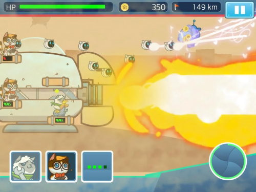 App เกมส์แมวน้อยผจญภัย