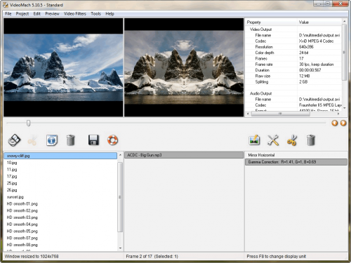 VideoMach (โปรแกรม VideoMach ไฟล์รูปเป็นวิดีโอ สร้างสไลด์โชว์) : VideoMach (โปรแกรม VideoMach ไฟล์รูปเป็นวิดีโอ สร้างสไลด์โชว์) :
