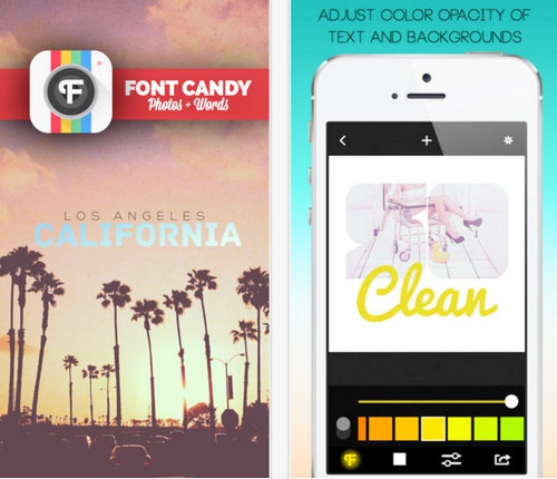 App แต่งรูป Font Candy App แต่งรูป Font Candy