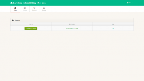 EasyZone Hotspot Billing (โปรแกรมจัดการอินเตอร์เน็ต WiFi ไร้สาย) : 
