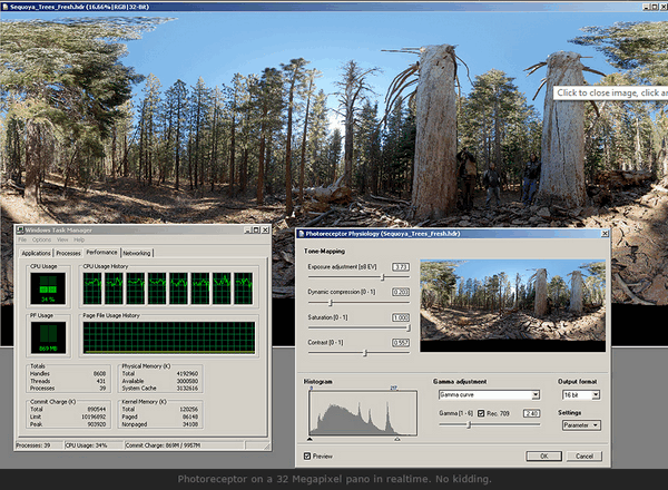 โปรแกรมแต่งรูปสวยแนว HDR ฟรี Picturenaut 