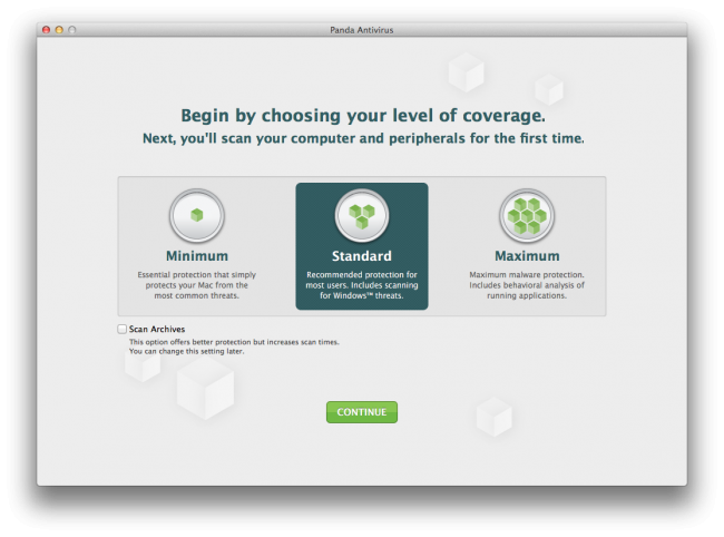 ดาวน์โหลดโปรแกรม Panda Antivirus for Mac