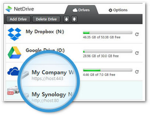 ดาวน์โหลด NetDrive ดาวน์โหลด NetDrive
