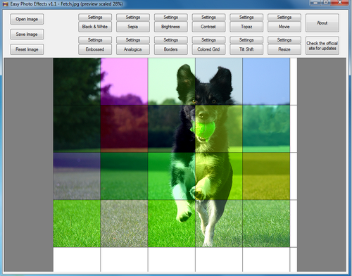 โปรแกรมแต่งรูป Easy Photo Effects โปรแกรมแต่งรูป Easy Photo Effects