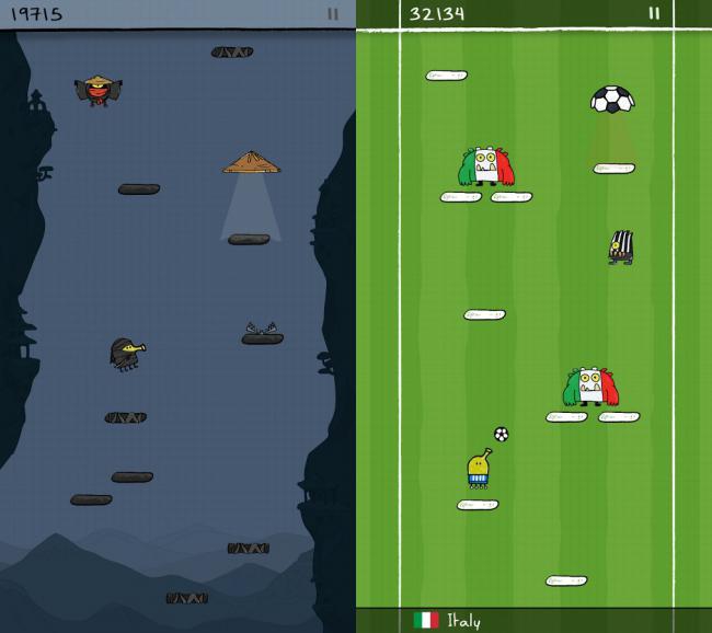 App เกมส์กระโดดสูง