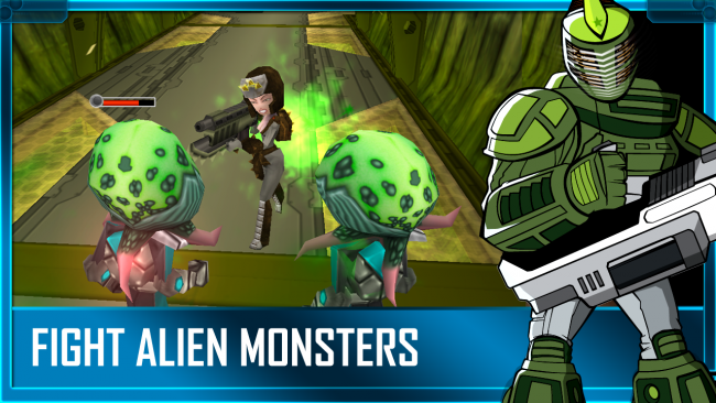 App เกมส์ตะลุยยานอวกาศ