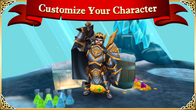 เกมส์สร้างฮีโร่ Arcane Legends