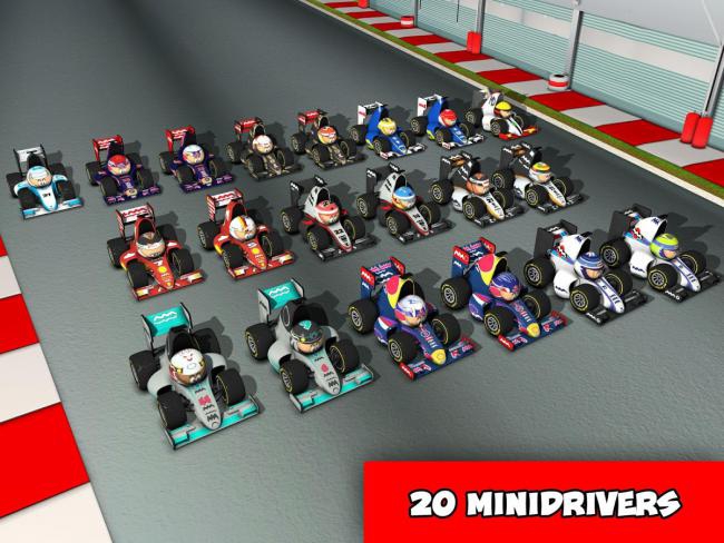 เกมส์นักแข่งตัวจิ๋ว MiniDrivers