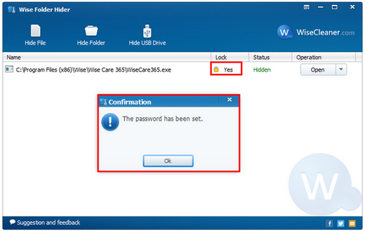 โปรแกรมซ่อนโฟลเดอร์ Wise Folder Hider โปรแกรมซ่อนโฟลเดอร์ Wise Folder Hider