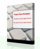 Paper Form Designer (โปรแกรม สร้างแบบฟอร์ม งานเอกสาร) : 