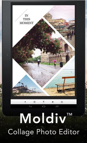 App แต่งรูปแมกกาซีน Moldiv