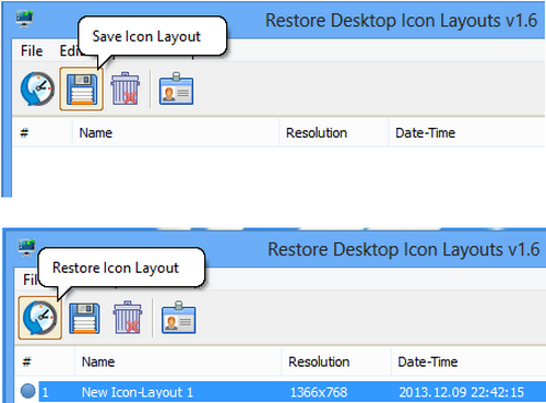 โปรแกรมจำไอคอน ขนาดหน้าจอ ReIcon โปรแกรมจำไอคอน ขนาดหน้าจอ ReIcon