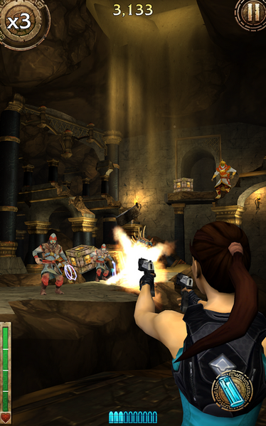 Lara Croft Relic Run (App เกมส์วิ่งสไตล์ทูมไรเดอร์) : 