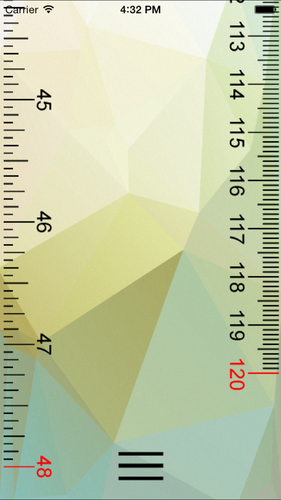 iRuler Express (App ไม้บรรทัดวัดความยาว) : 