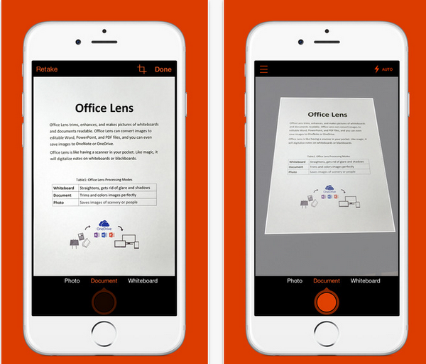 App สแกนเนอร์ Office Lens