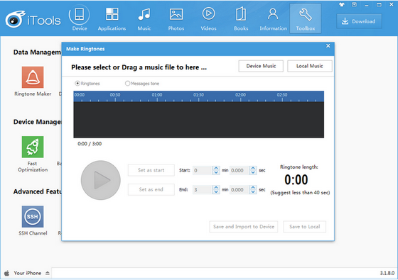 iTools Download (Ringtone Maker) iTools Download (Ringtone Maker)