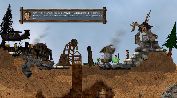 เกมส์บังคับมนุษย์จิ๋วสุดมันส์ OpenClonk เกมส์บังคับมนุษย์จิ๋วสุดมันส์ OpenClonk