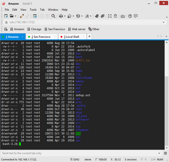 โปรแกรมฝึกทักษะ Xshell โปรแกรมฝึกทักษะ Xshell