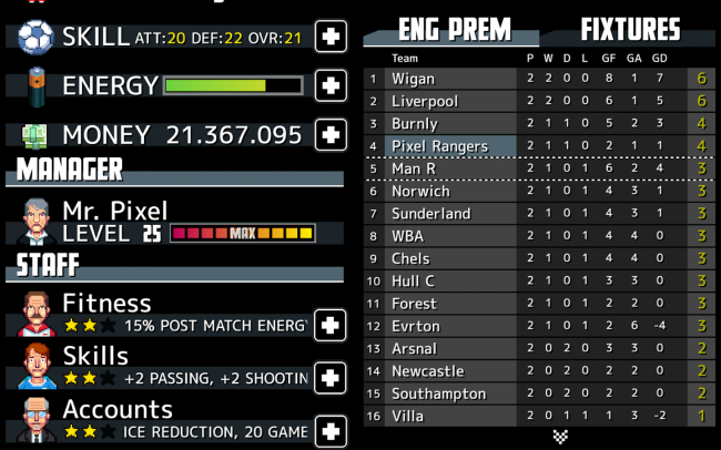 เกมส์ทีมฟุตบอล Tiki Taka Soccer