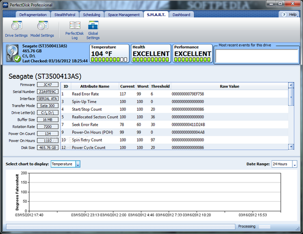 ดาวน์โหลดโปรแกรม PerfectDisk