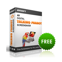 AV Digital Talking Parrot Screensaver (สกรีนเซฟเวอร์ นกแก้วพูดได้)
