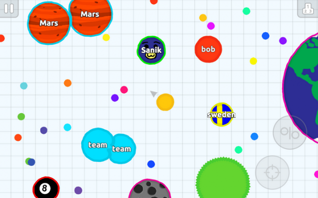 Agario (App เกมส์เอาชีวิตรอดของเซลล์ตัวน้อย ฟรี) : 