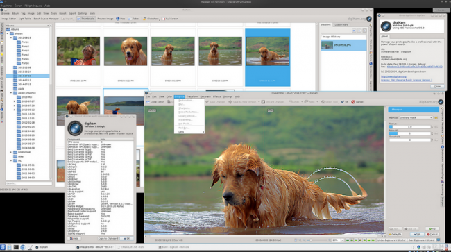 โปรแกรมแต่งรูปจัดการรูปภาพขั้นเทพ digiKam 