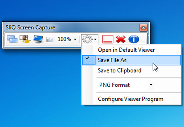 โปรแกรมจับภาพหน้าจอ SliQ Screen Capture โปรแกรมจับภาพหน้าจอ SliQ Screen Capture